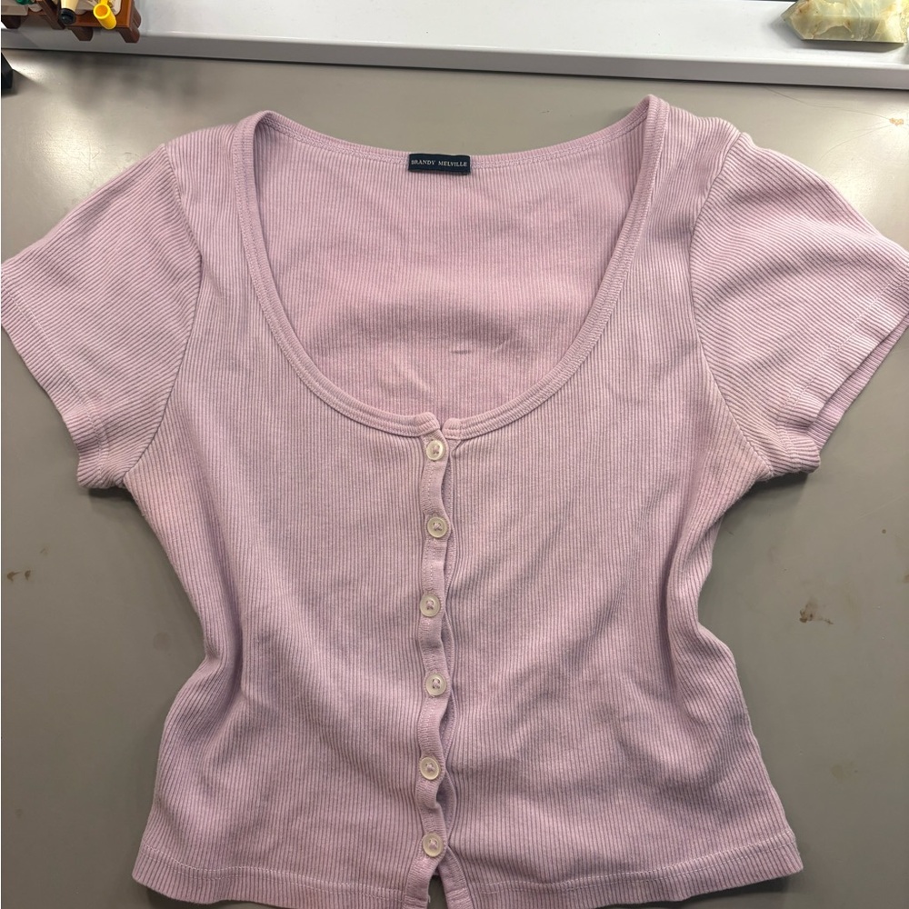 Brandy Melville Purple Tee